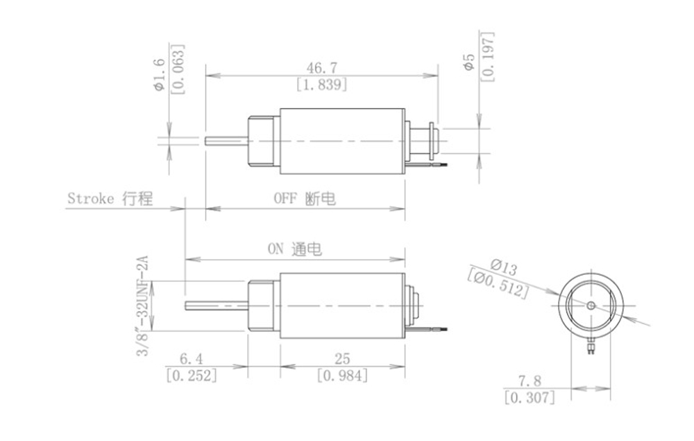 U1564推拉电磁铁